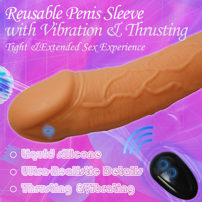 Wearable Vibrating Penis Sleeve