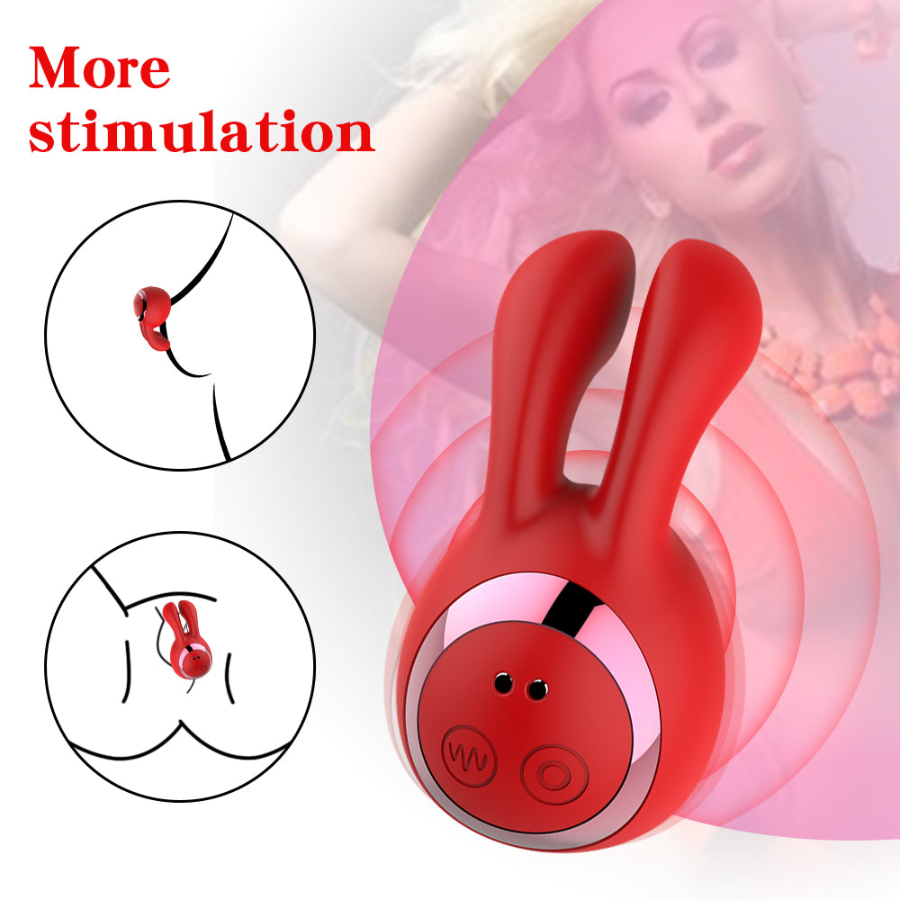 Bunny Vibrator Massager with 5 Sucking & 8 Vibration Modes