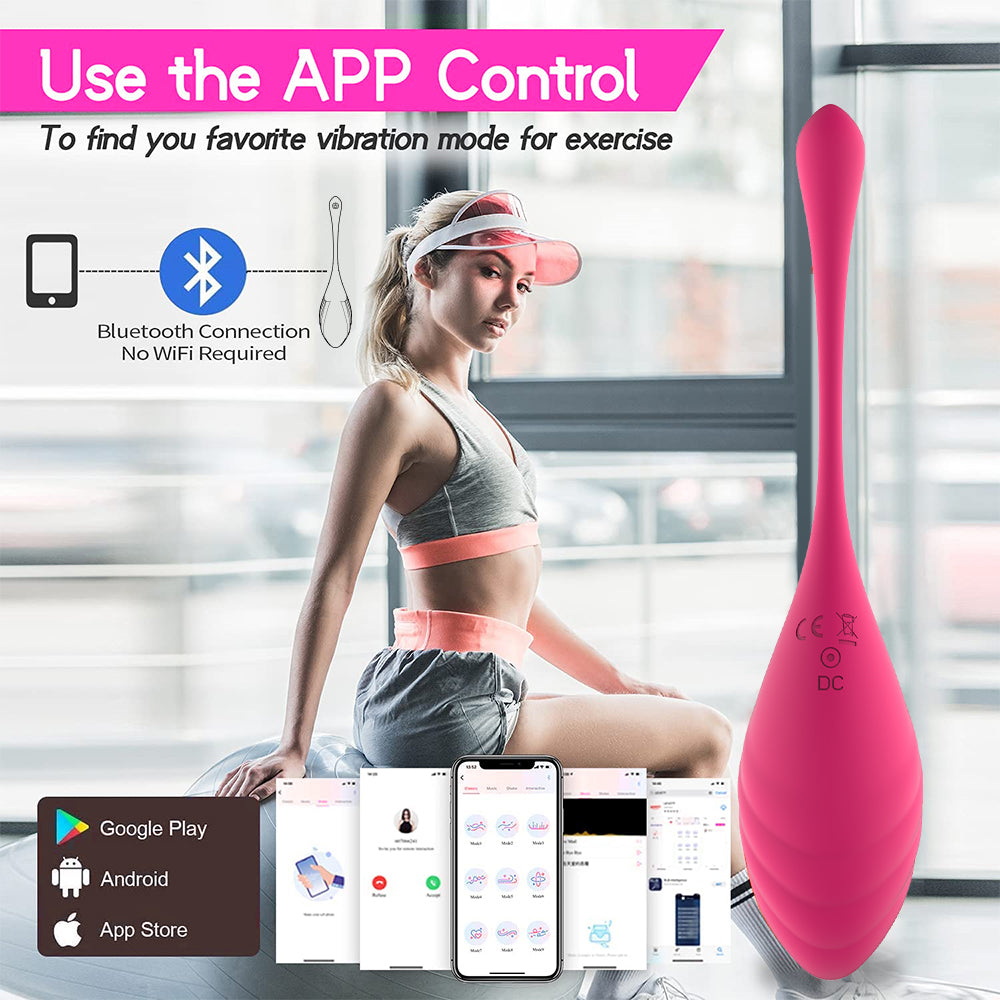 Wow Vibrator Egg with App & Wireless Remote Control