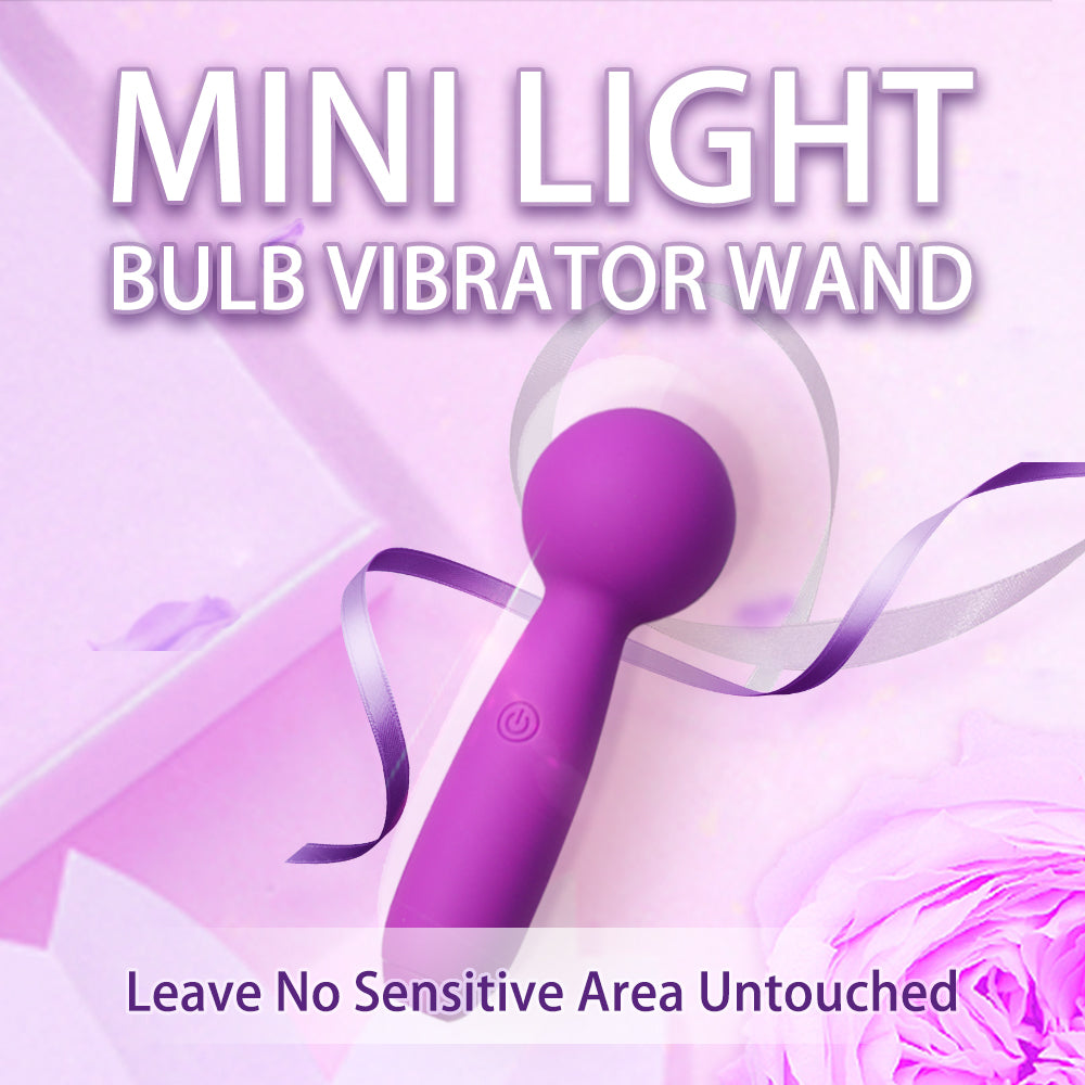 Mini light bulb Vibrator Wand