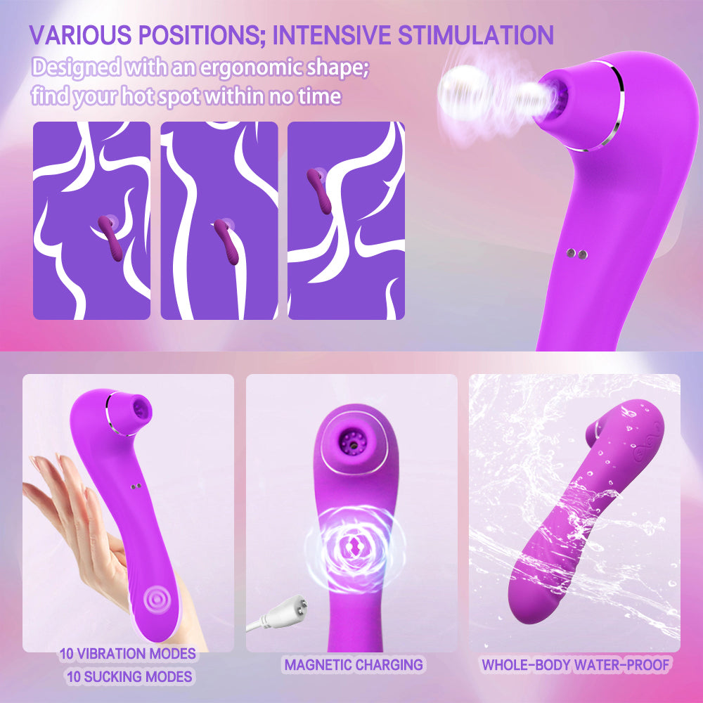 G Spot Clitoral Sucking Vibrator