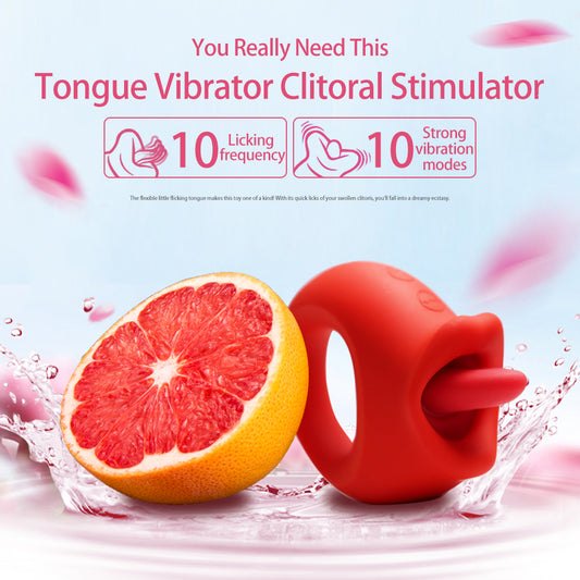 Tongue Vibrator Clitoral Stimulator