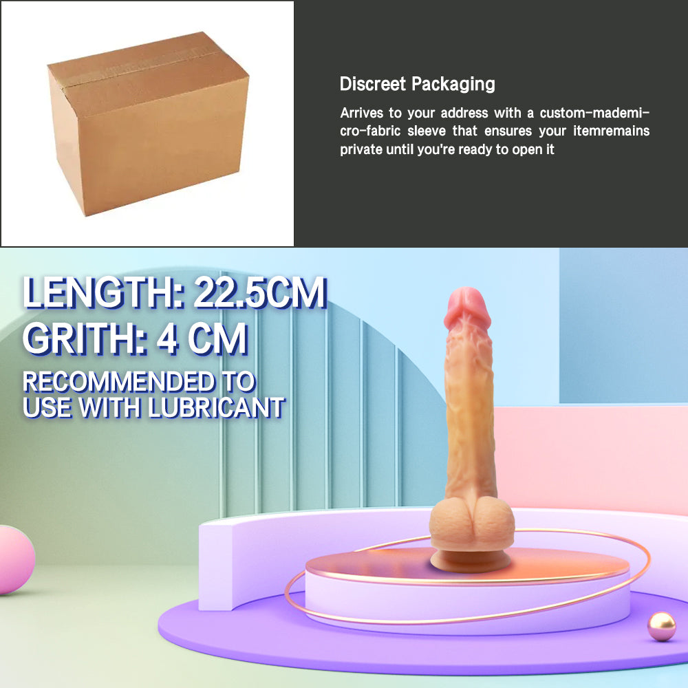 Realistic Thrusting Dildo Vibrator